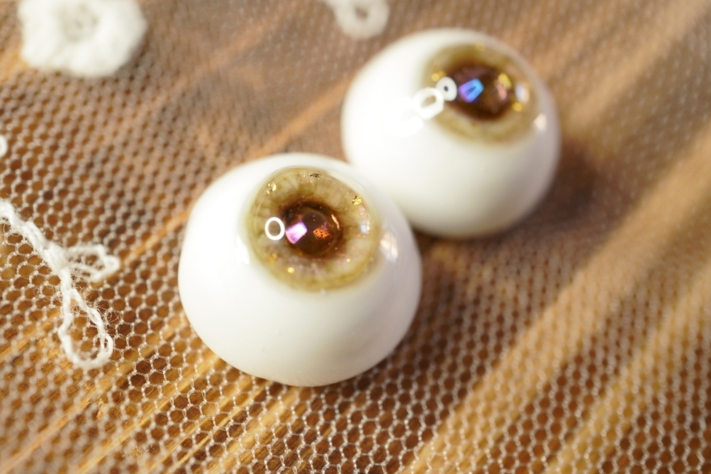 【シャンパンローズ1407-1】14mm/虹彩7mm