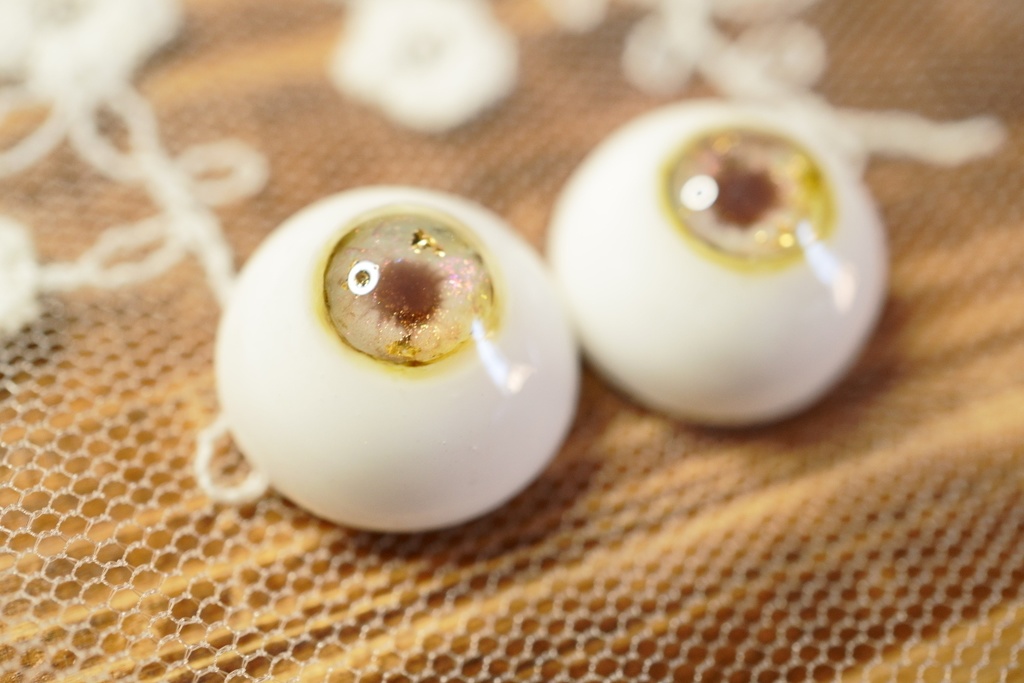 【シャンパンローズ1406-1】14mm/虹彩6mm