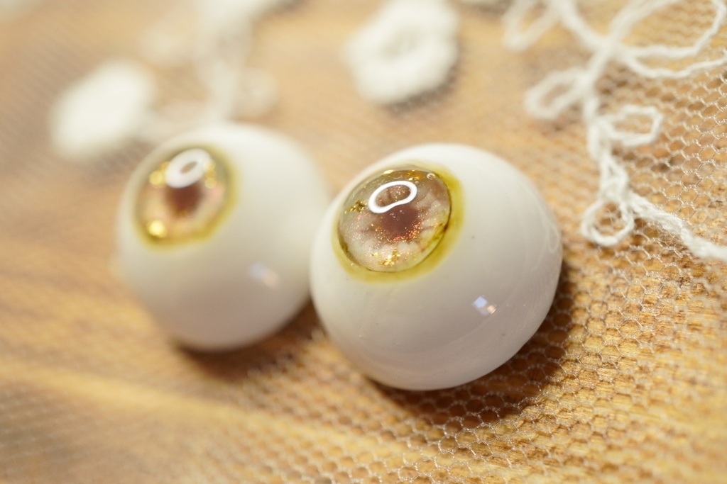 【シャンパンローズ1406-1】14mm/虹彩6mm