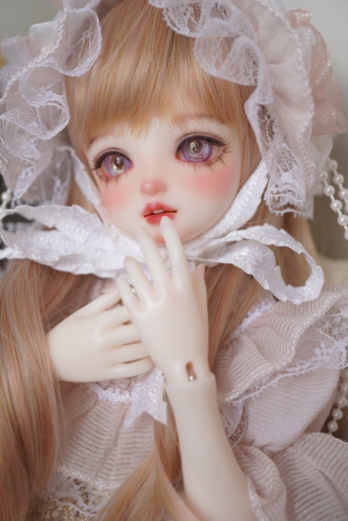 【朝露のすみれ1408】14mm/虹彩8mm