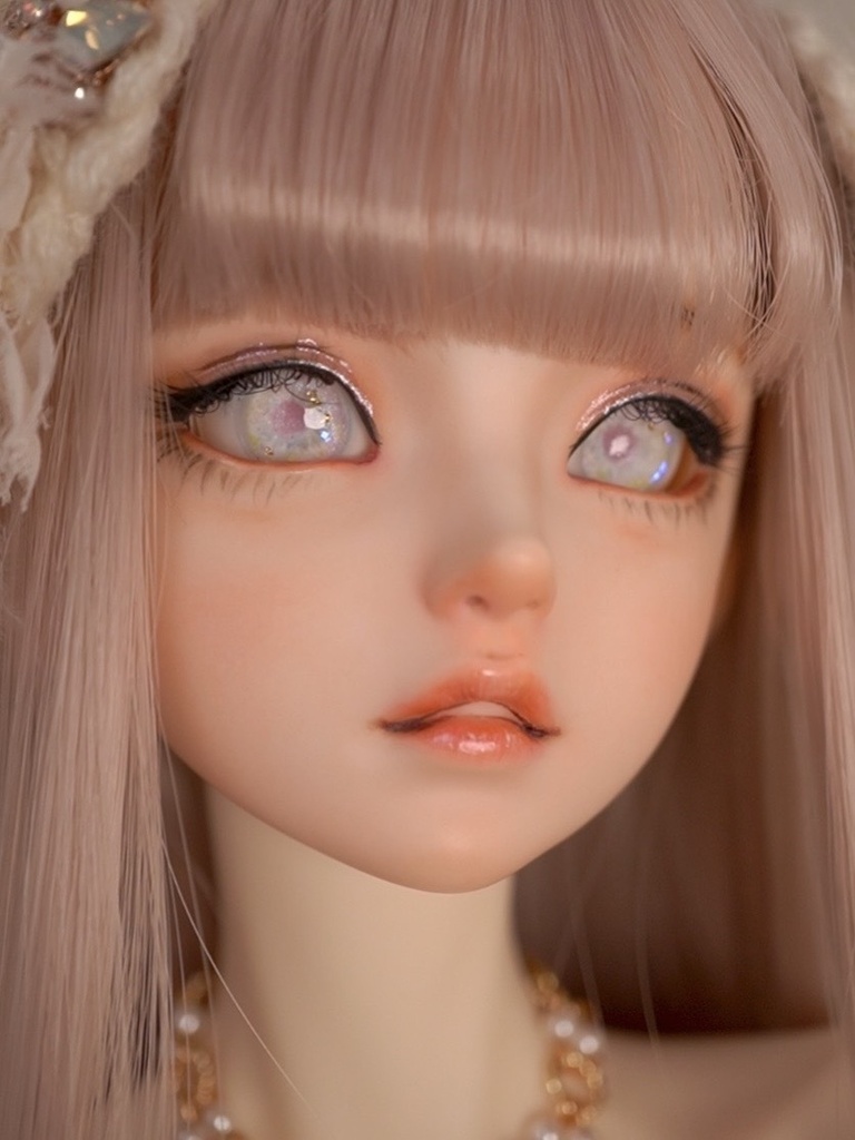  【月白の羽1608】16mm/虹彩約8mm