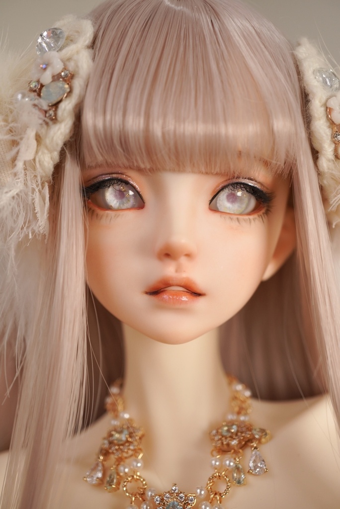  【月白の羽1608】16mm/虹彩約8mm