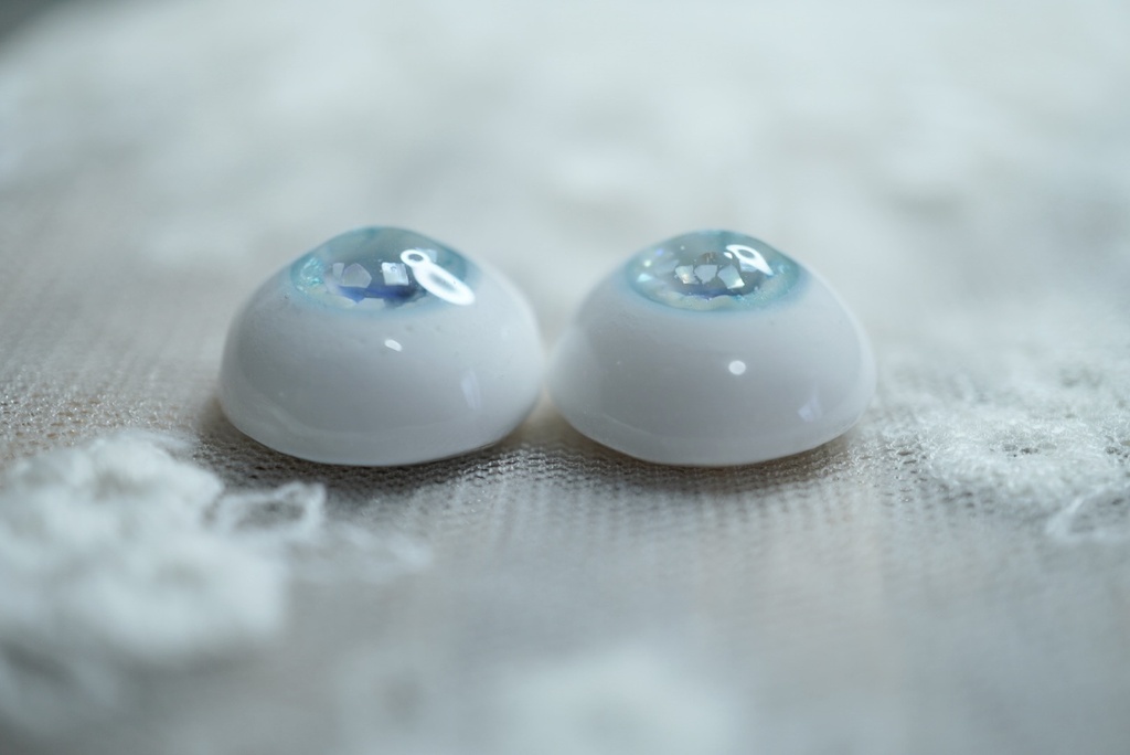 【白砂の貝灯り1608-01】16mm/虹彩約8mm