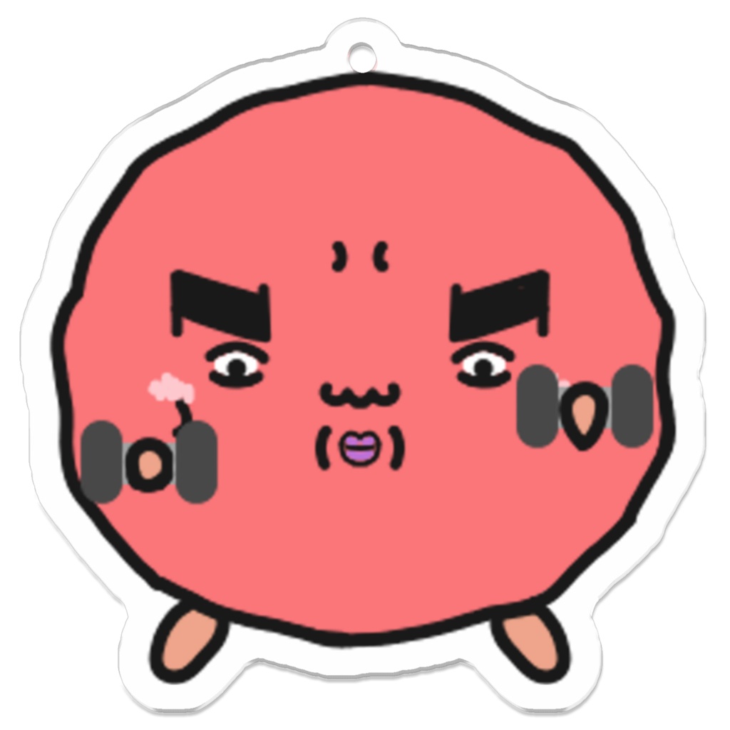 アクリルキーホルダー（梅干し様）