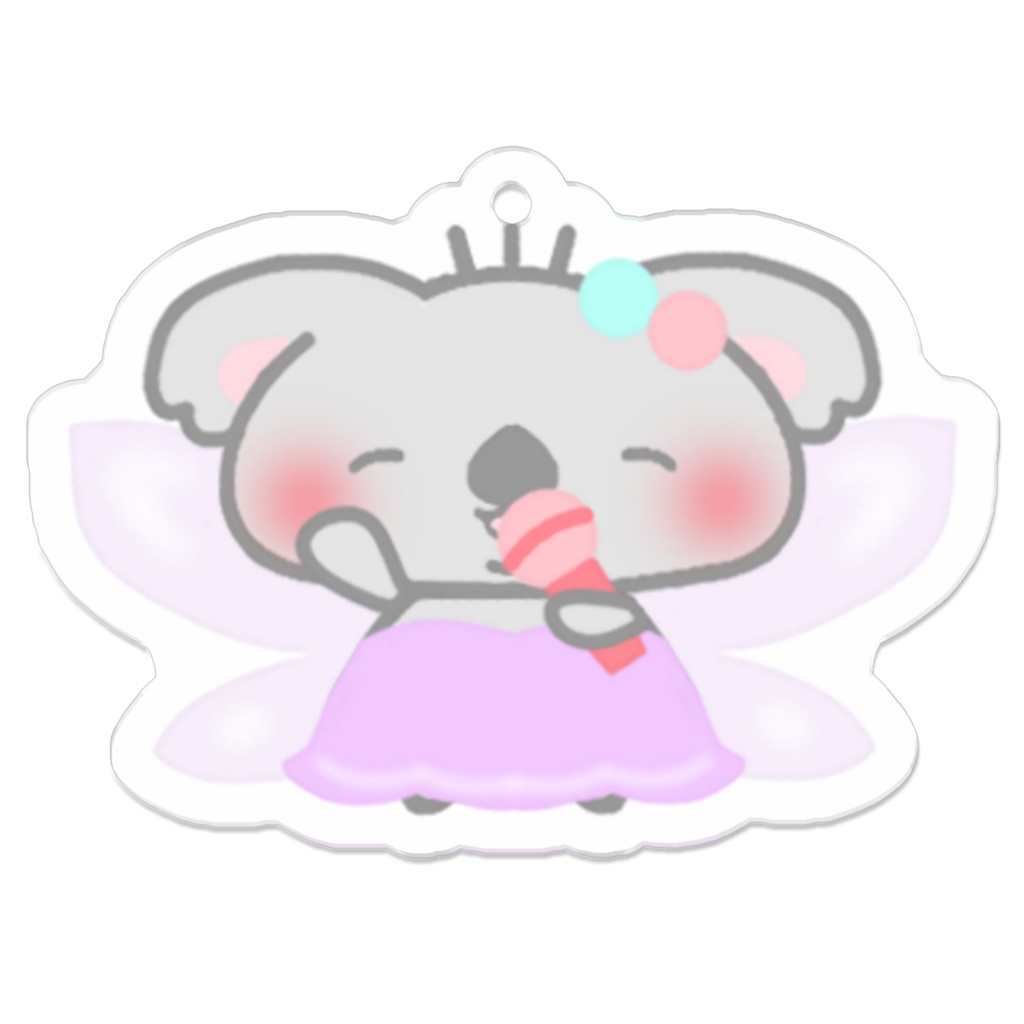 アクリルキーホルダー(こあまる)