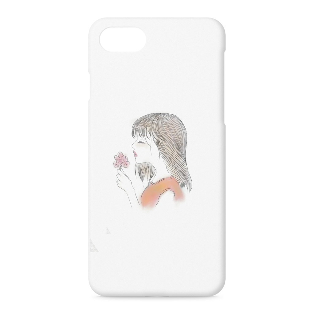 サクラソウiPhoneカバー