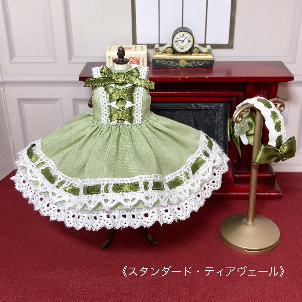 《スタンダード》ロマンティックロリータ〔オビツ11サイズ ドール服〕