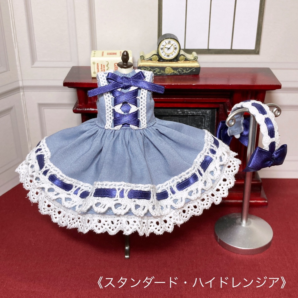 《スタンダード》ロマンティックロリータ〔オビツ11サイズ ドール服〕