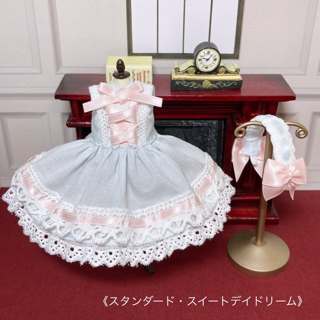 《スタンダード》ロマンティックロリータ〔オビツ11サイズ ドール服〕