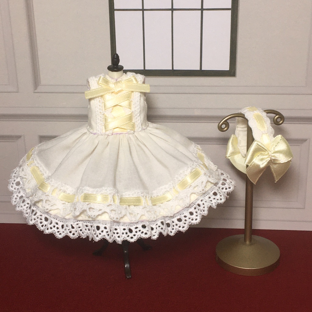 《スタンダード》ロマンティックロリータ〔オビツ11サイズ ドール服〕