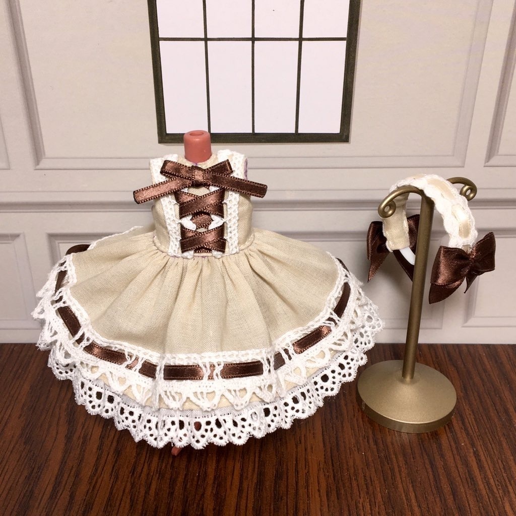 《スタンダード》ロマンティックロリータ〔オビツ11サイズ ドール服〕