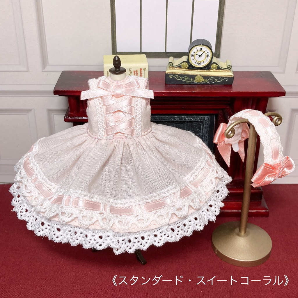 《スタンダード》ロマンティックロリータ〔オビツ11サイズ ドール服〕