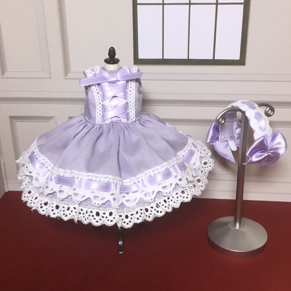 《スタンダード》ロマンティックロリータ〔オビツ11サイズ ドール服〕