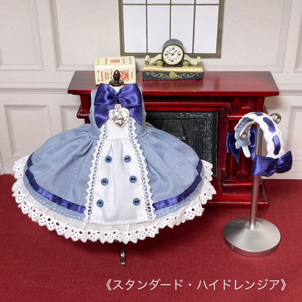 《スタンダード》メモリアワンピース 〔オビツ11サイズ ドール服〕