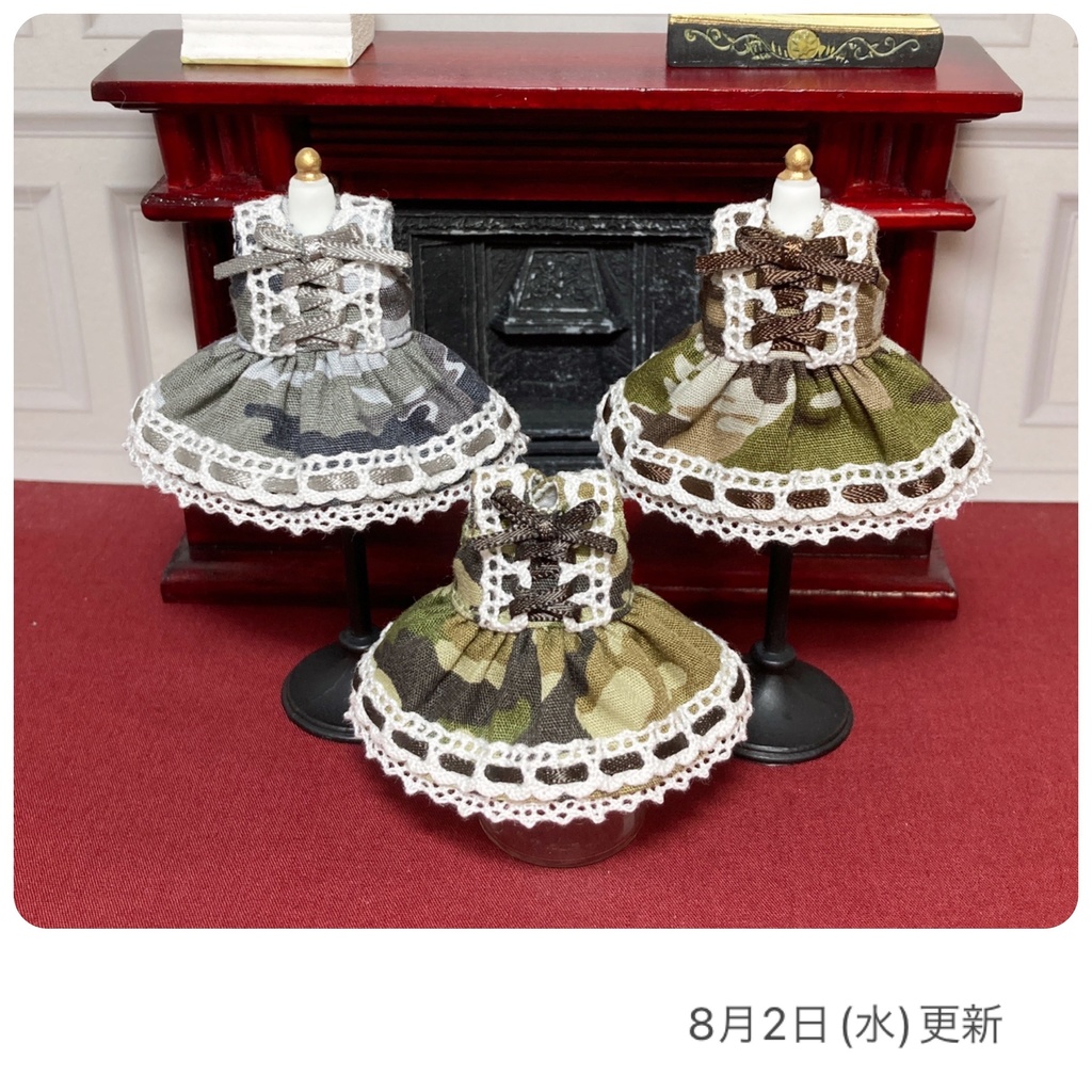 DTAサイズ《迷彩シリーズ》ロマンティックロリータ【デスクトップアーミー】