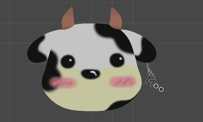 Cow hair clips / 牛の毛のクリップ