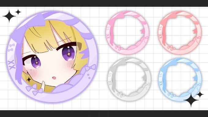 【アイコンリング配布】リボンがかわいいアイコンリングです✨