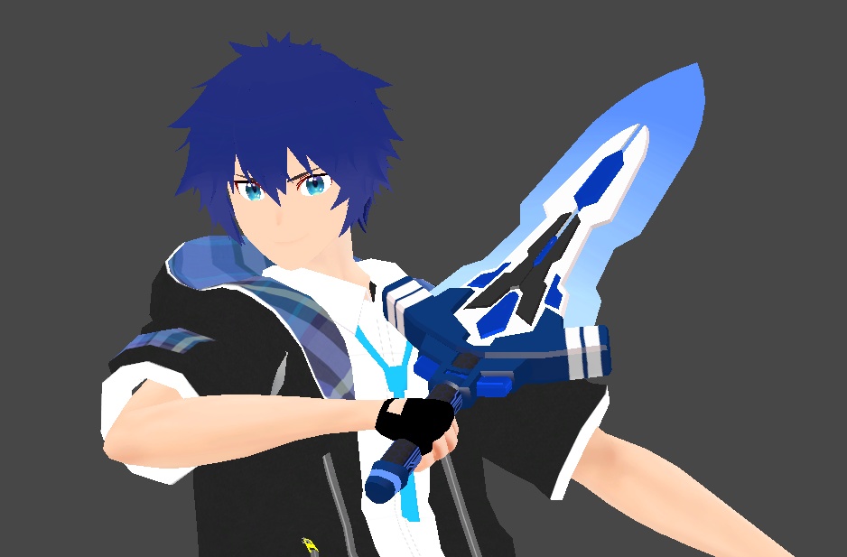 【ギミック付き3Dモデル】TW-01【ショートソード】