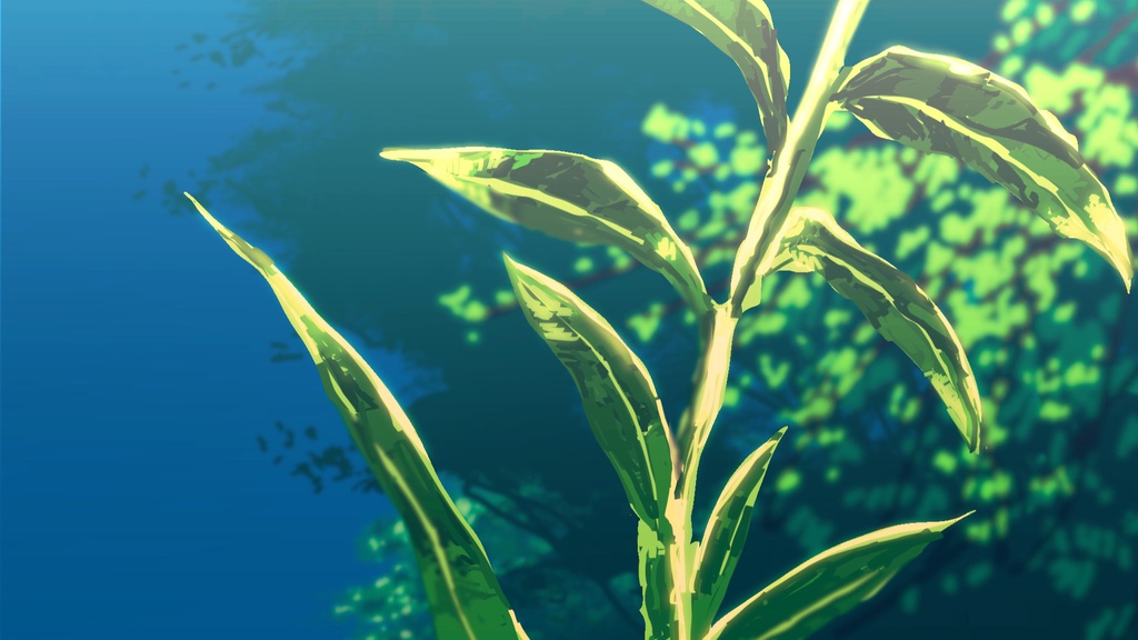 ひがしのほうから 青々硝子