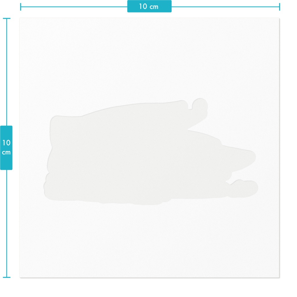 みくちゃんすらいでぃんぐステッカー