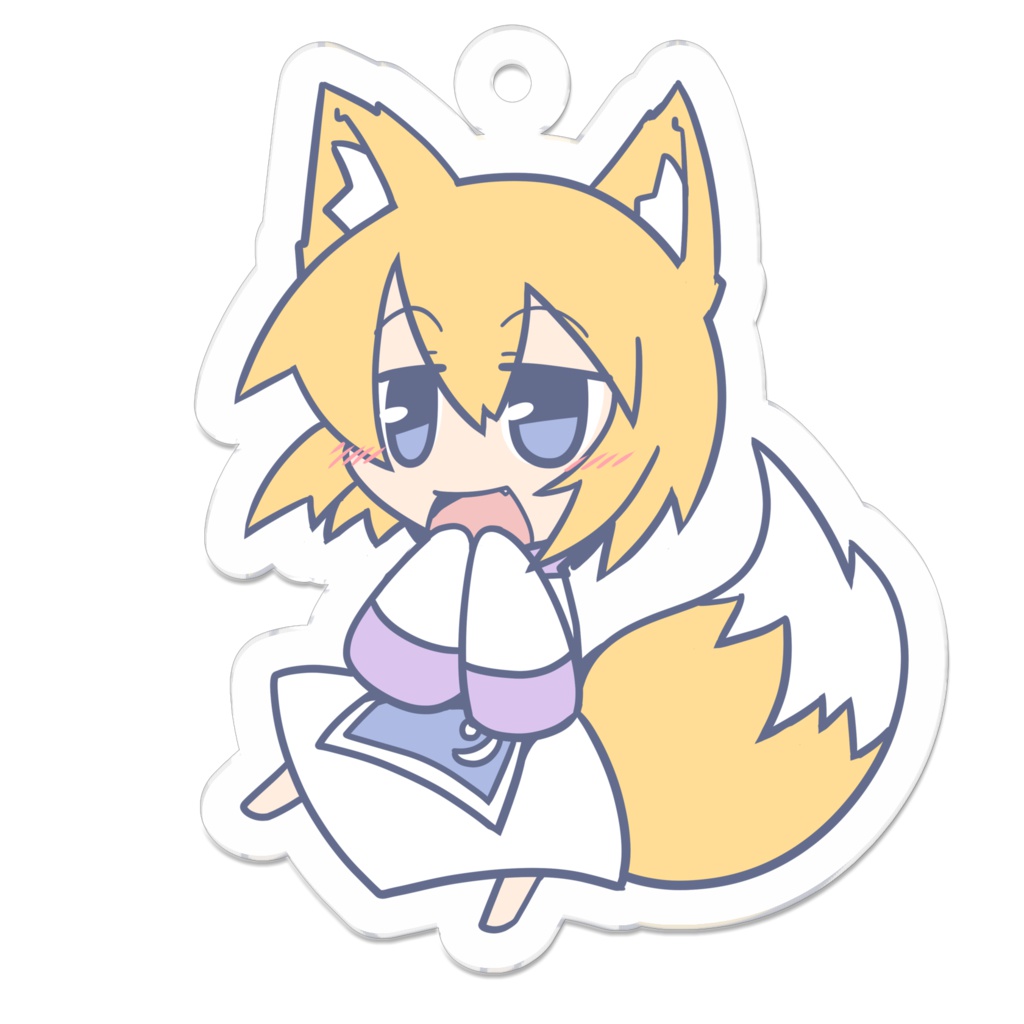 ちびらんしゃまアクリルキーホルダー