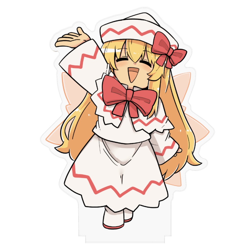 リリーホワイトアクリルスタンド