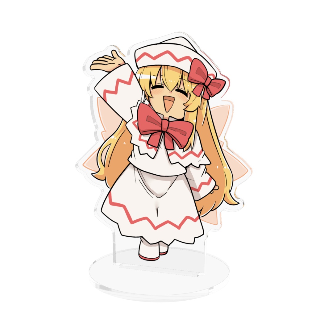 リリーホワイトアクリルスタンド