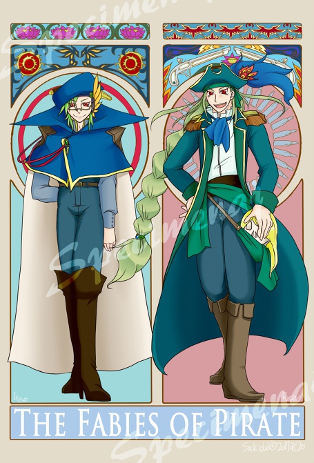 海賊寓話ポストカード