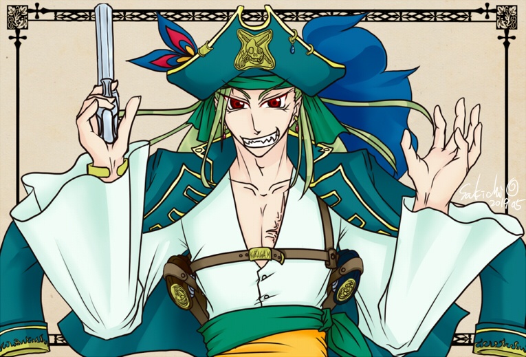 海賊寓話ポストカード