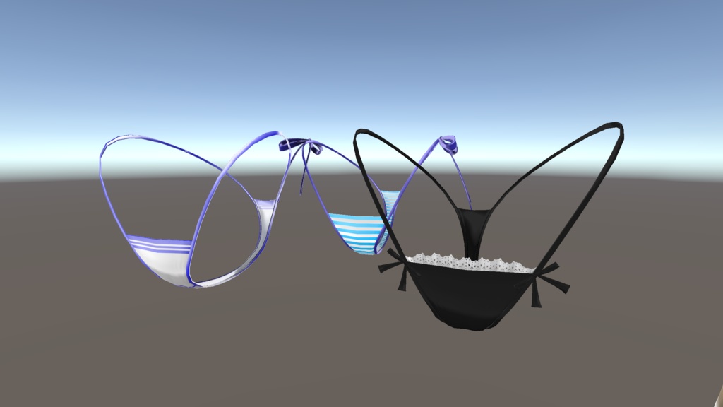 【Ver.1.02】3D衣装「スイム/アンダーウェア1」【キッシュ用素体用】