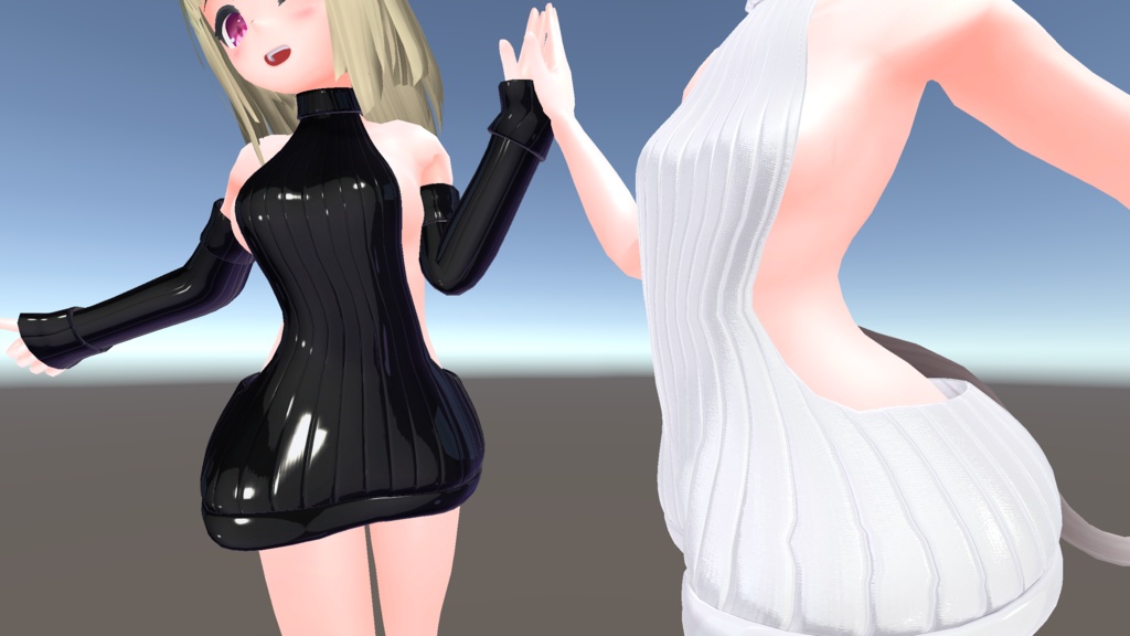 【Ver.1.12】3D衣装「例のセーター」【キッシュ素体用 / リネィ用】