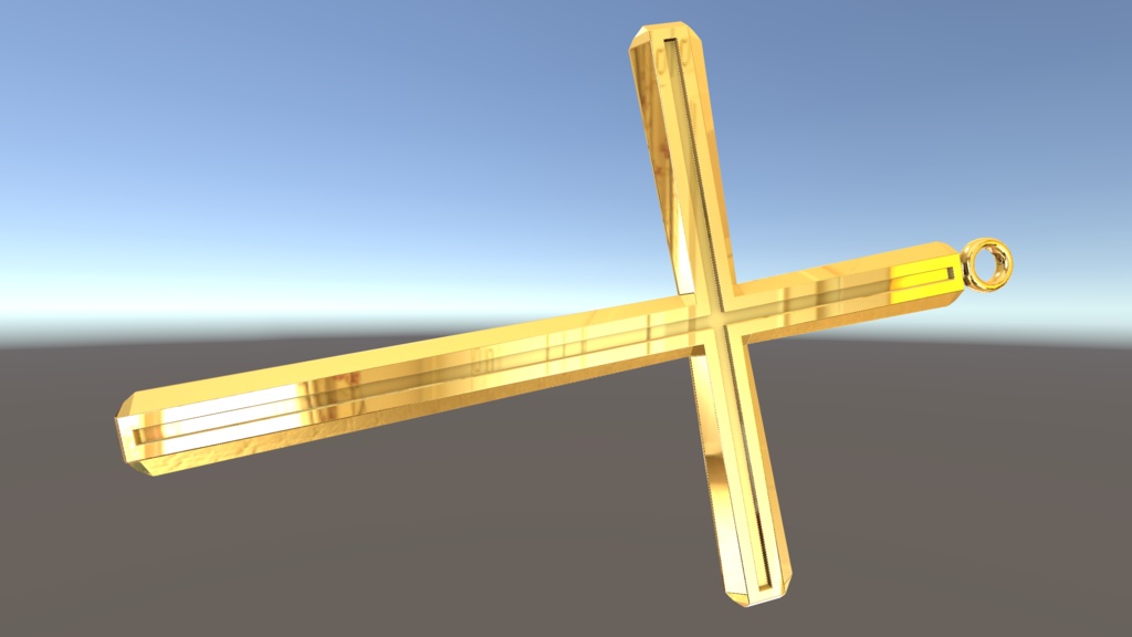 3Dアクセサリ「Cross」