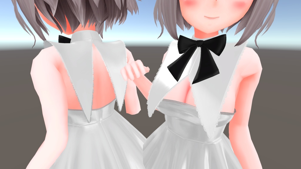 【Ver.1.03】3D衣装「メイド服1用Extraワンピースパック」【キッシュ素体用,Addon】
