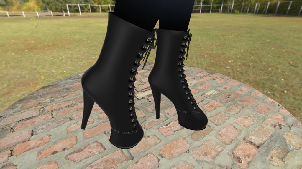 3D衣装「空々ブーツ3」【キッシュ用素体基準】