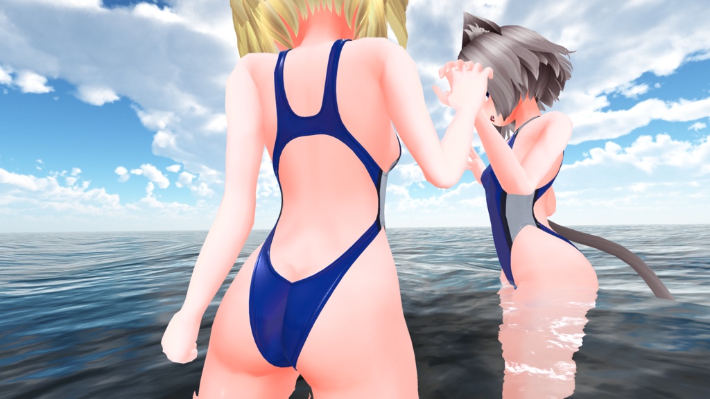 3D衣装「競泳水着 -Swimsuits-」【キッシュ用素体向け】