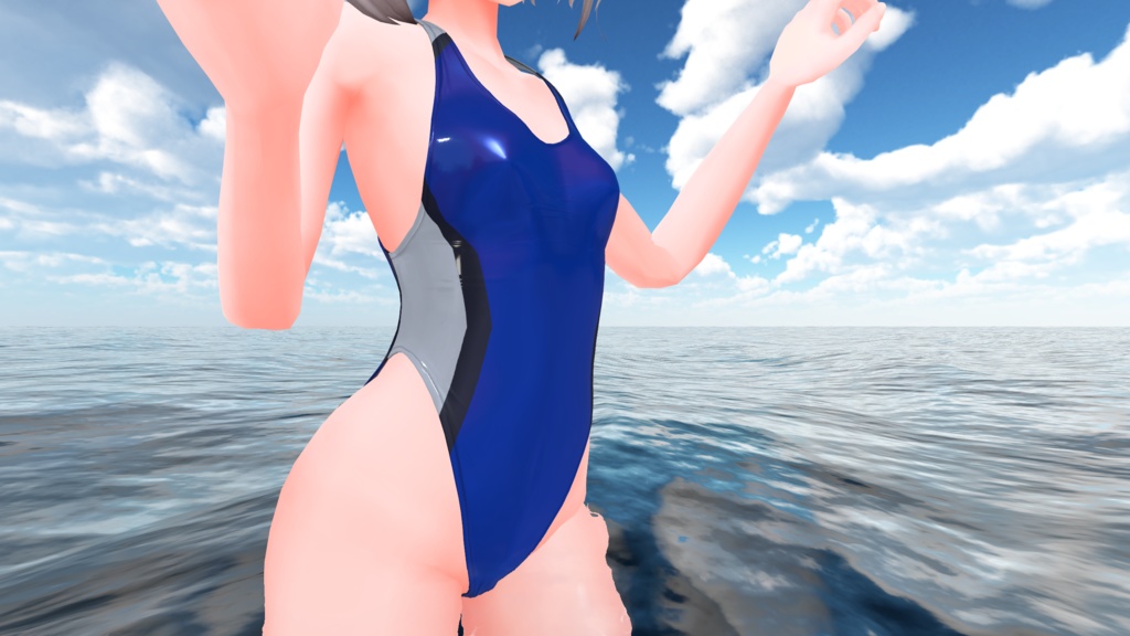 3D衣装「競泳水着 -Swimsuits-」【キッシュ用素体向け】