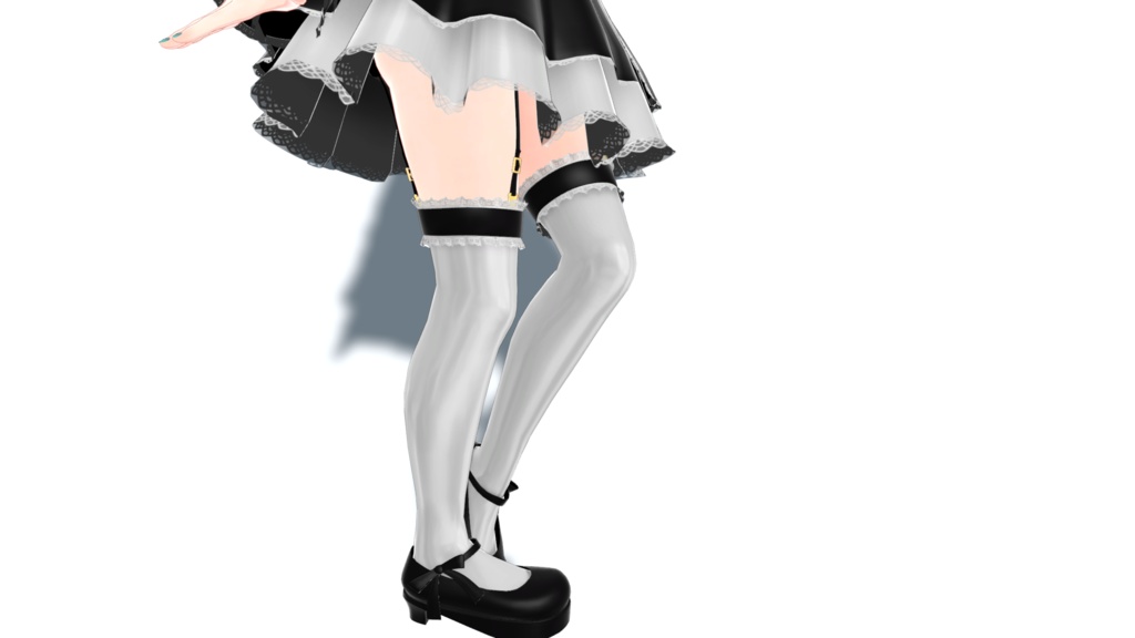 3D衣装「メイド服1」for Merino(メリノ) 【Ver.1.01】