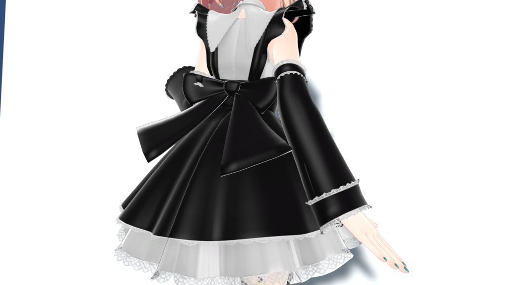 3D衣装「メイド服1」for Merino(メリノ) 【Ver.1.01】