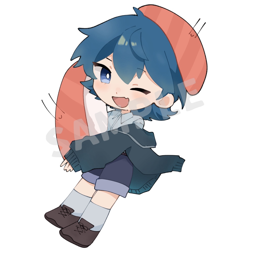 すしぬんミニアクリルキーホルダー