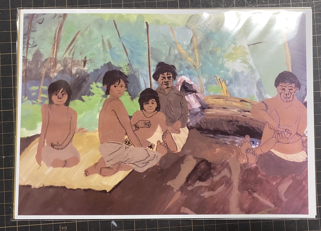 八枚組B5複製原画「山下セレクション」（絵解き付き）