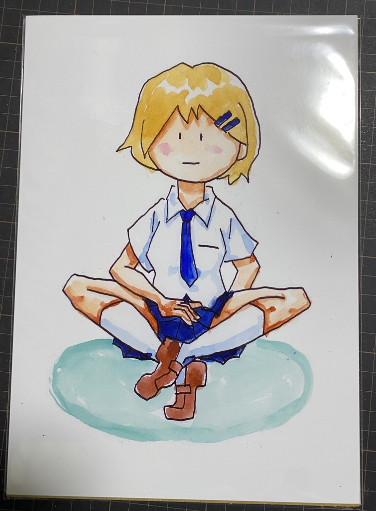 八枚組B5複製原画「山下セレクション」(絵解き付き)