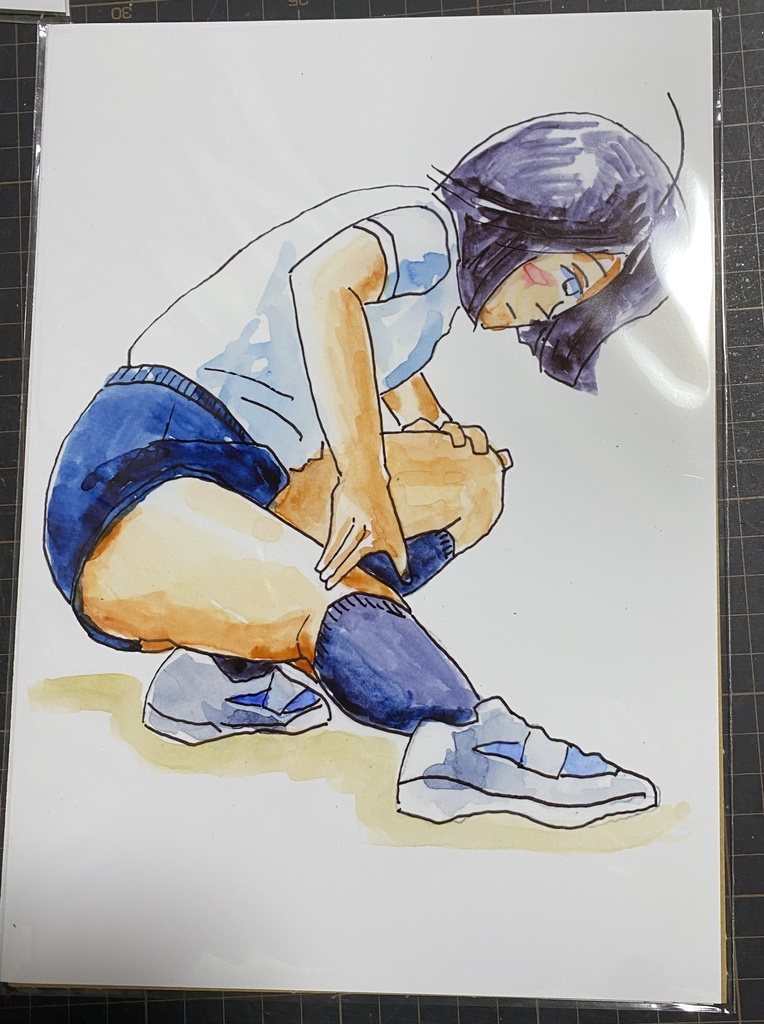 八枚組B5複製原画「女の子セレクション」(絵解き付き)