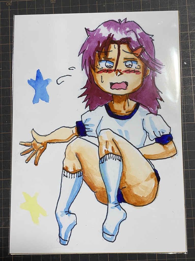 八枚組B5複製原画「女の子セレクション」(絵解き付き)