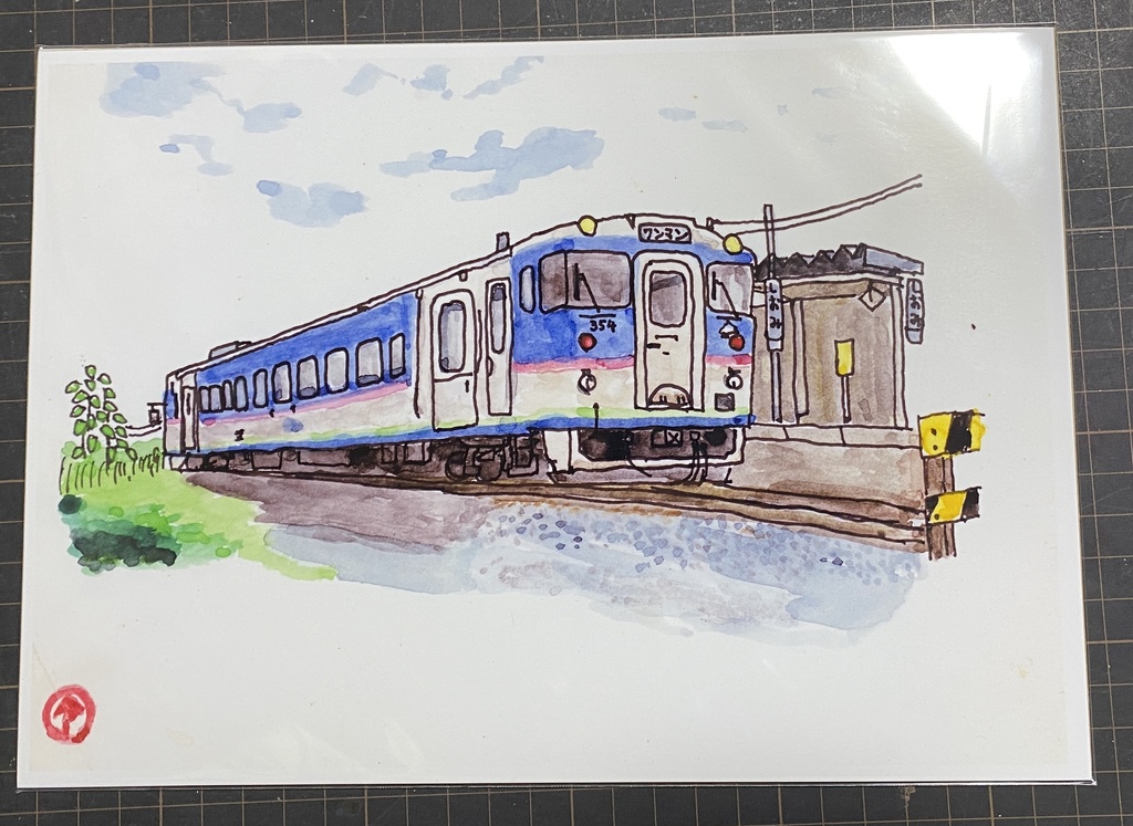 八枚組B5版複製原画「風景セレクション」(絵解き付き)