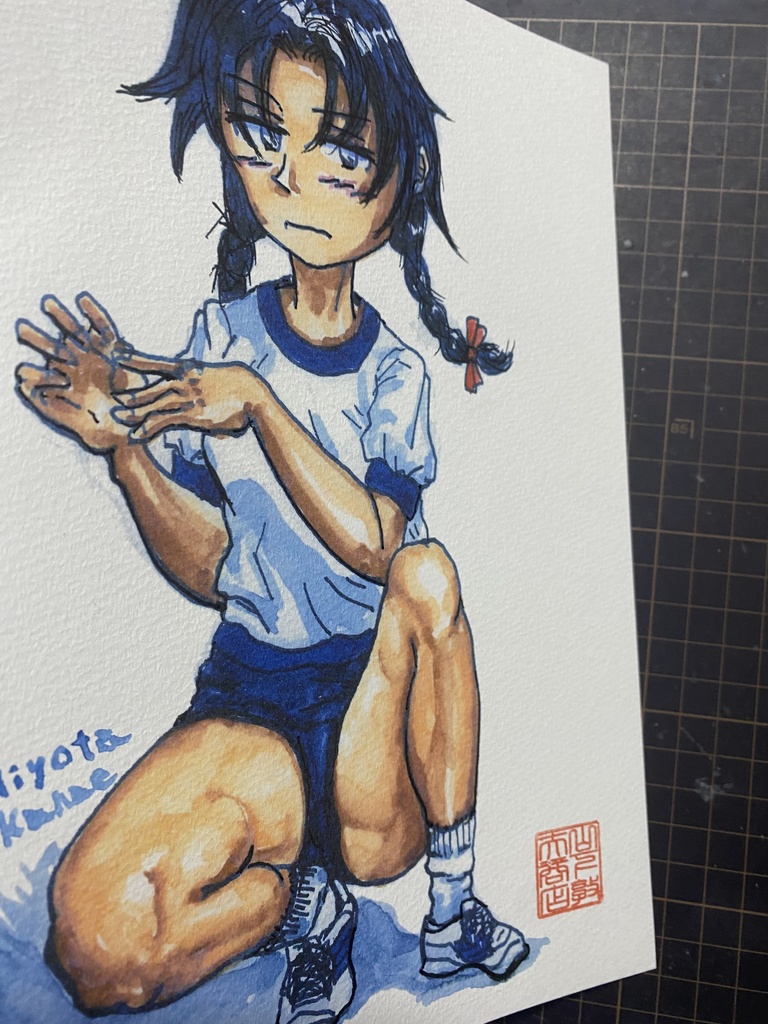 イラスト『お針子・御代田叶』B5サイズKMFG(匿名配送)