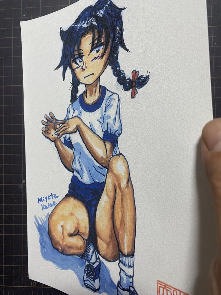 イラスト『お針子・御代田叶』B5サイズKMFG(匿名配送)