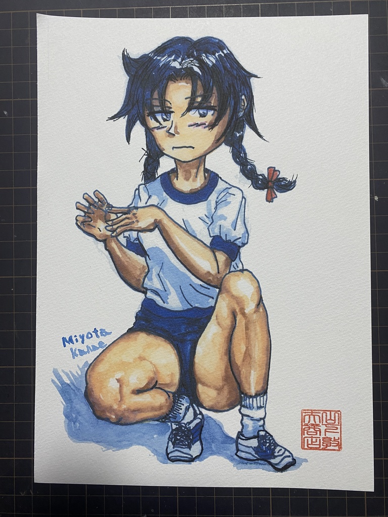 イラスト『お針子・御代田叶』B5サイズKMFG（匿名配送）