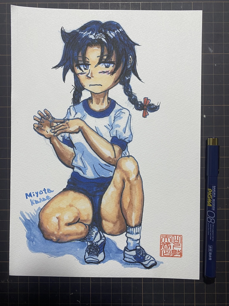 イラスト『お針子・御代田叶』B5サイズKMFG(匿名配送)