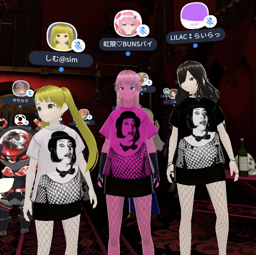 メタ・アミタッティー(海賊版/公認)しろ/くろ/ぴんく