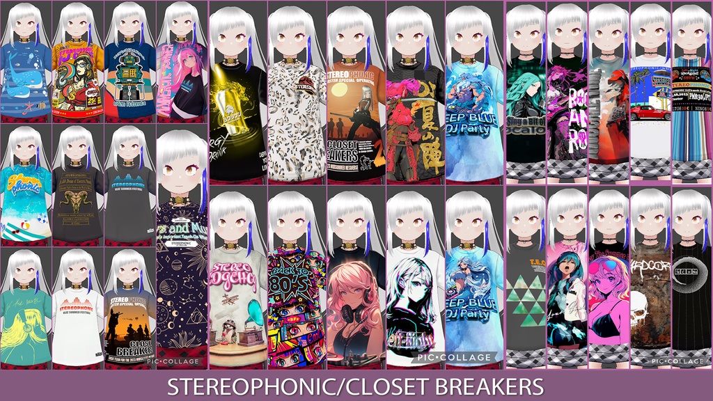mxizm STEREOPHONIC2023フェスTee★100種★